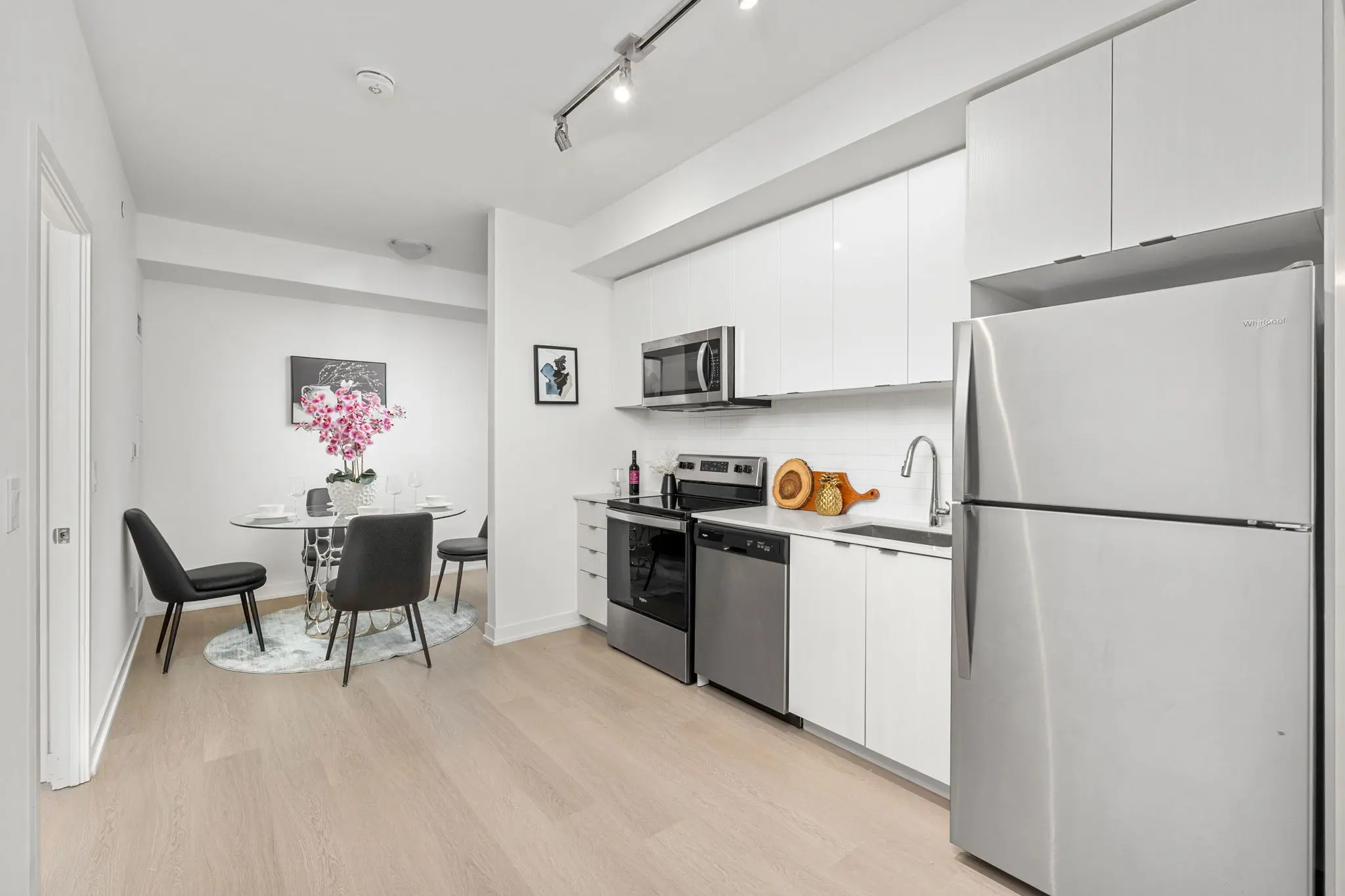 Luxury condo staging project in downtown Toronto
