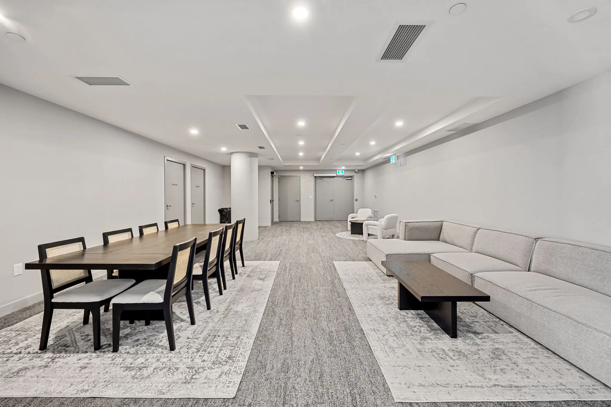 Luxury staged dining room Toronto