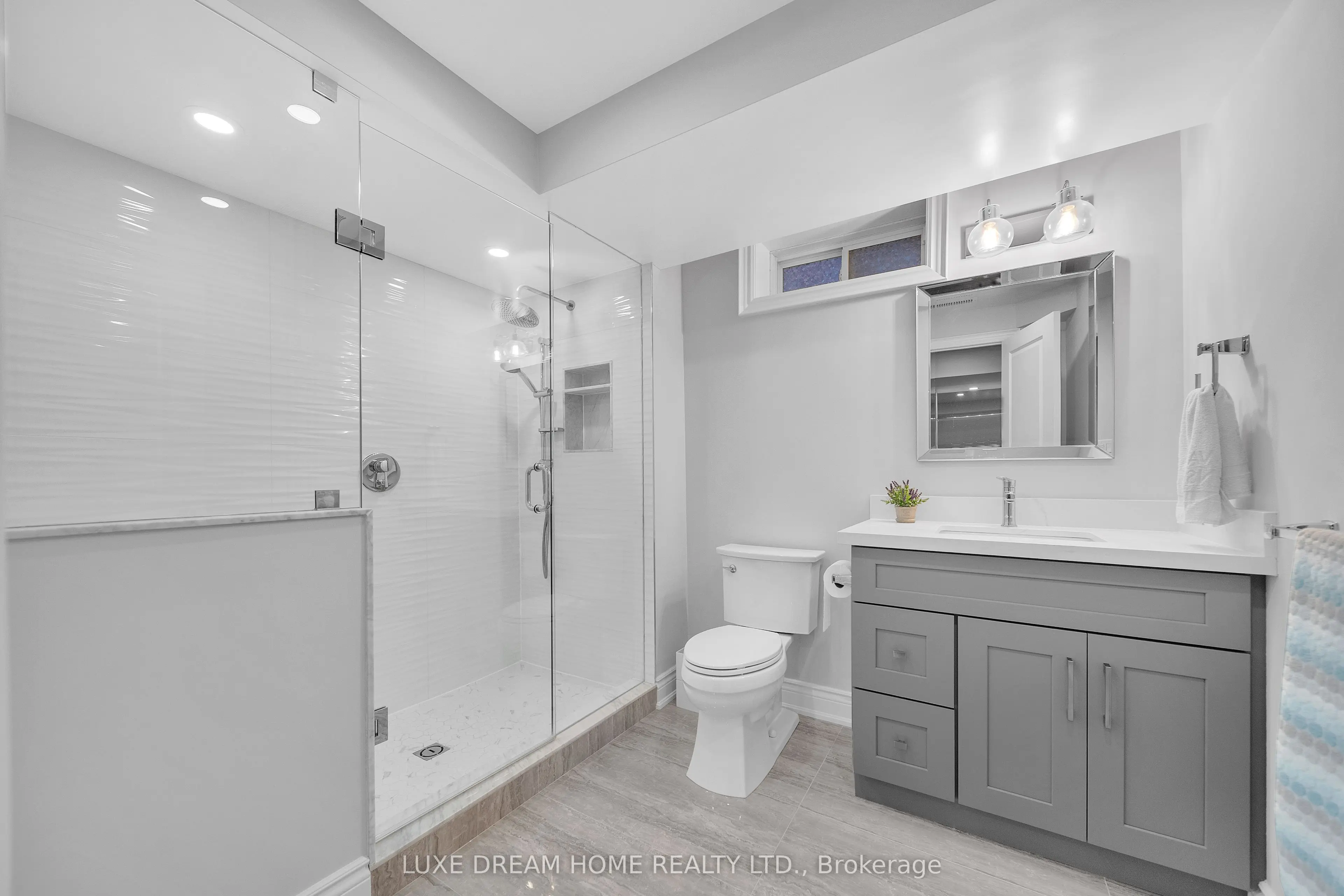 Modern staged condo kitchen in Toronto GTA