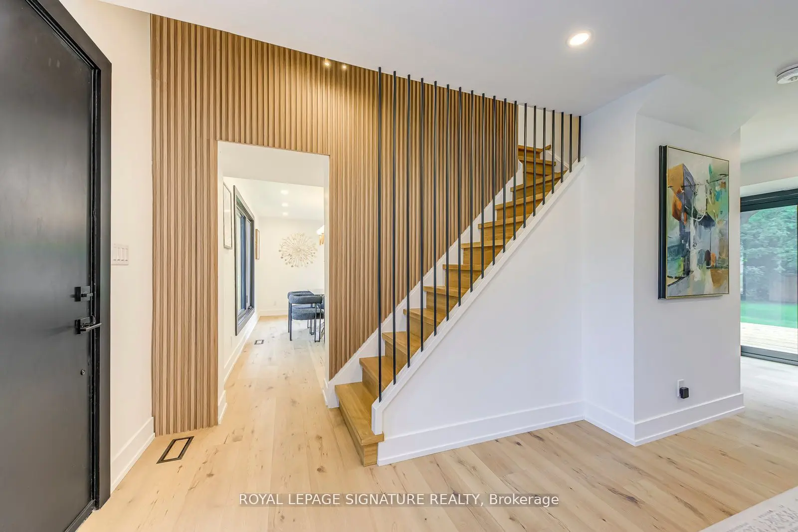 Luxury condo staged balcony and outdoor décor in Toronto
